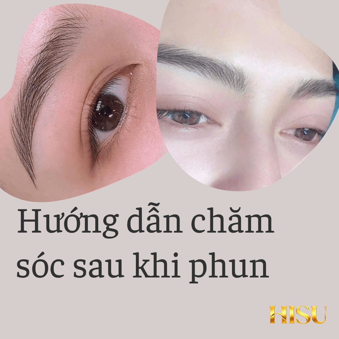 Hướng Dẫn Chăm Sóc Sau Khi Phun Mày
