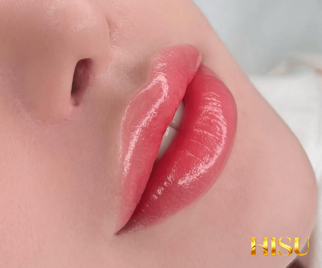 Phun môi Collagen